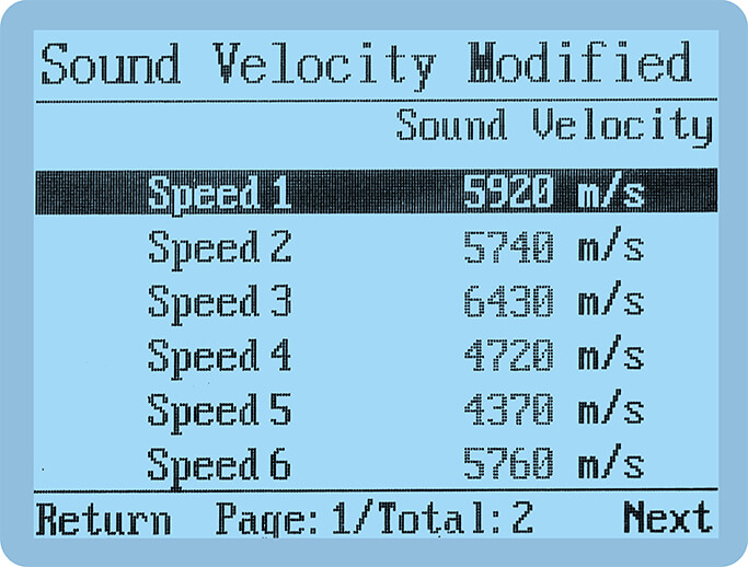 Set by thickness interface