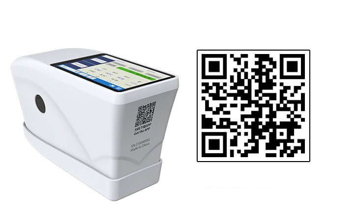 QR code to download colorimeter App