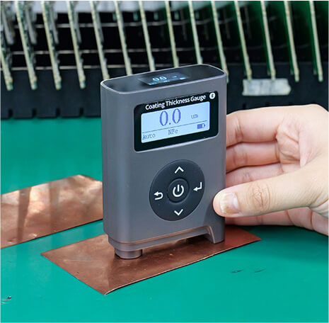 Copper foil measurement