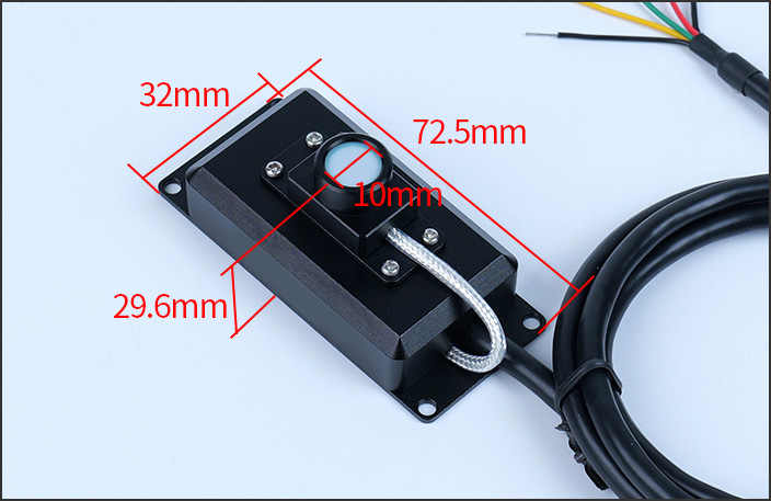UVC probe dimensions